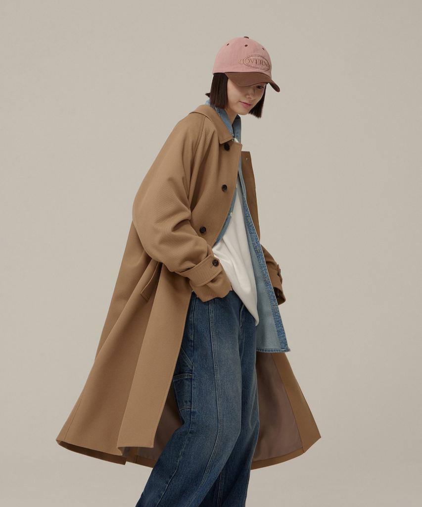 COVERNAT [Cozy Fit] Vintage Ball Cap Pink