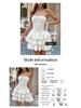 KaiKuo Women's Sexy Y2K Strapless Mini Dress - 2026 Spring/Summer Collection