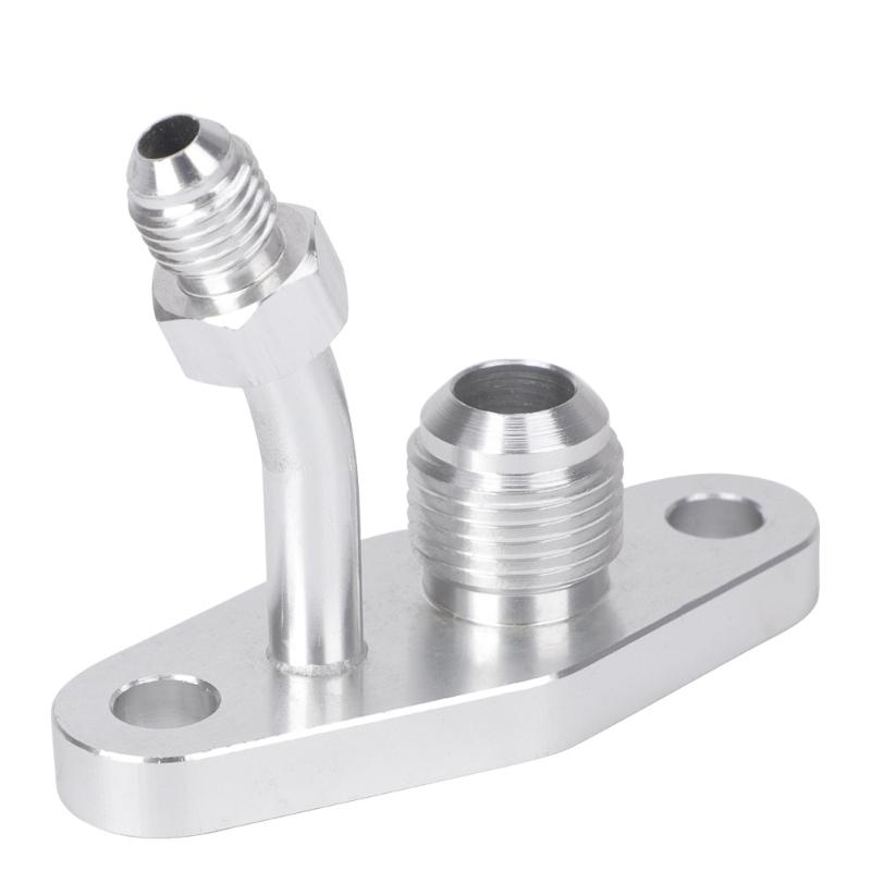 AN8 Oil Drain Flange,Funnel Type Oil Return Fitting for CT9 / CT12 / CT20 / CT26 Turbos Chargers Leakproof