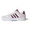 adidas Neo D PAD Antypoślizgowe Odporne na ścieranie Niskie Buty do Skateboardu Unisex Białe Brązowe Trampki JR8324