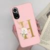 Für Huawei Nova 9 SE Pro Hülle Niedliche Buchstaben Weiche Silikonhülle Für Huawei Nova9 Pro Nova 9SE Handyhülle Fundas Stoßfester Bumper