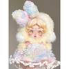 Only Clothes Skullpanda V2/V1 10cm Vinyl Doll Clothes Dress Princess Style Skirt Set Handmade Costume Doll Bag Accessories Toy