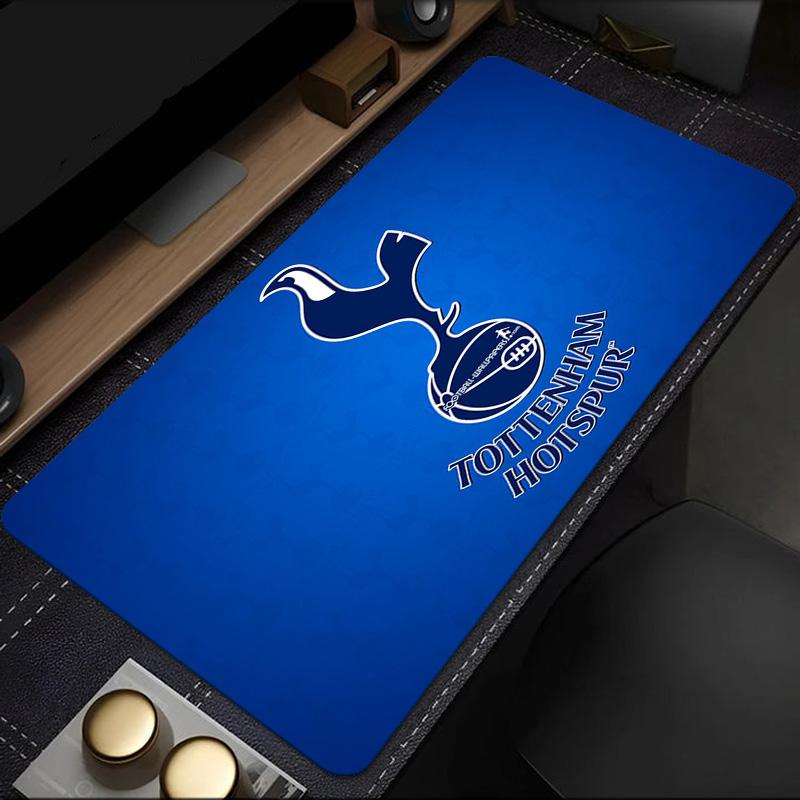 Tottenham Hotspur Crest mouse pad, rubber base, esports desk mat, mouse pad for gamers and office use, gaming desk , easy to clean mat