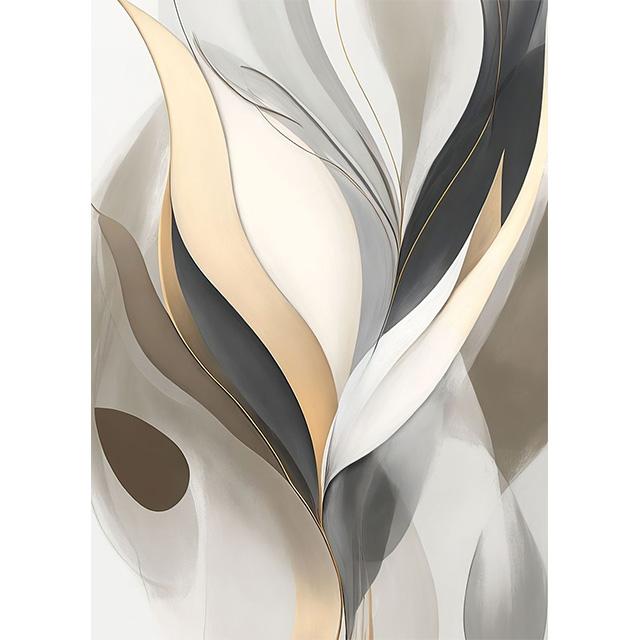 Abstract Art Landscape Colorful Flowers Prints Poster Canvas Painting Modern Wall Art Picture For Living Room Bedroom Home Decor