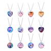 Korea Pop Necklace Heart Pendant Necklace Anime Movie Hunters Necklace Jewelry Gift for Teens Boys Girls Fans