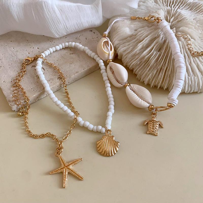 Mori small fresh lily of the valley flower fringed pearl necklace temperament collarbone chain girl heart sweet necklace