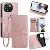 For TECNO Pova 6 Neo 5G/Spark 30 5G Case PU Leather Wallet Phone Cover Tree Deer Imprinted
