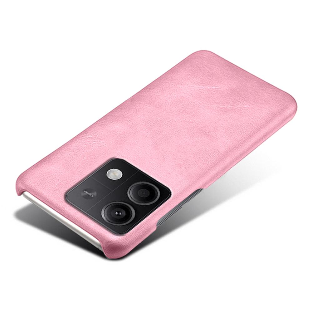 For Xiaomi Redmi Note 13 5G Case Calf Texture Anti-Drop PU+PC Phone Shell