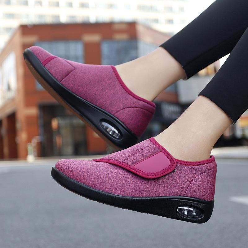 Fashion New Casual Orthopedics Wide Feet Swollen Shoes Thumb Eversion Adjusting Soft Comfortable Diabetic Shoes Barefoot Walking Shoes