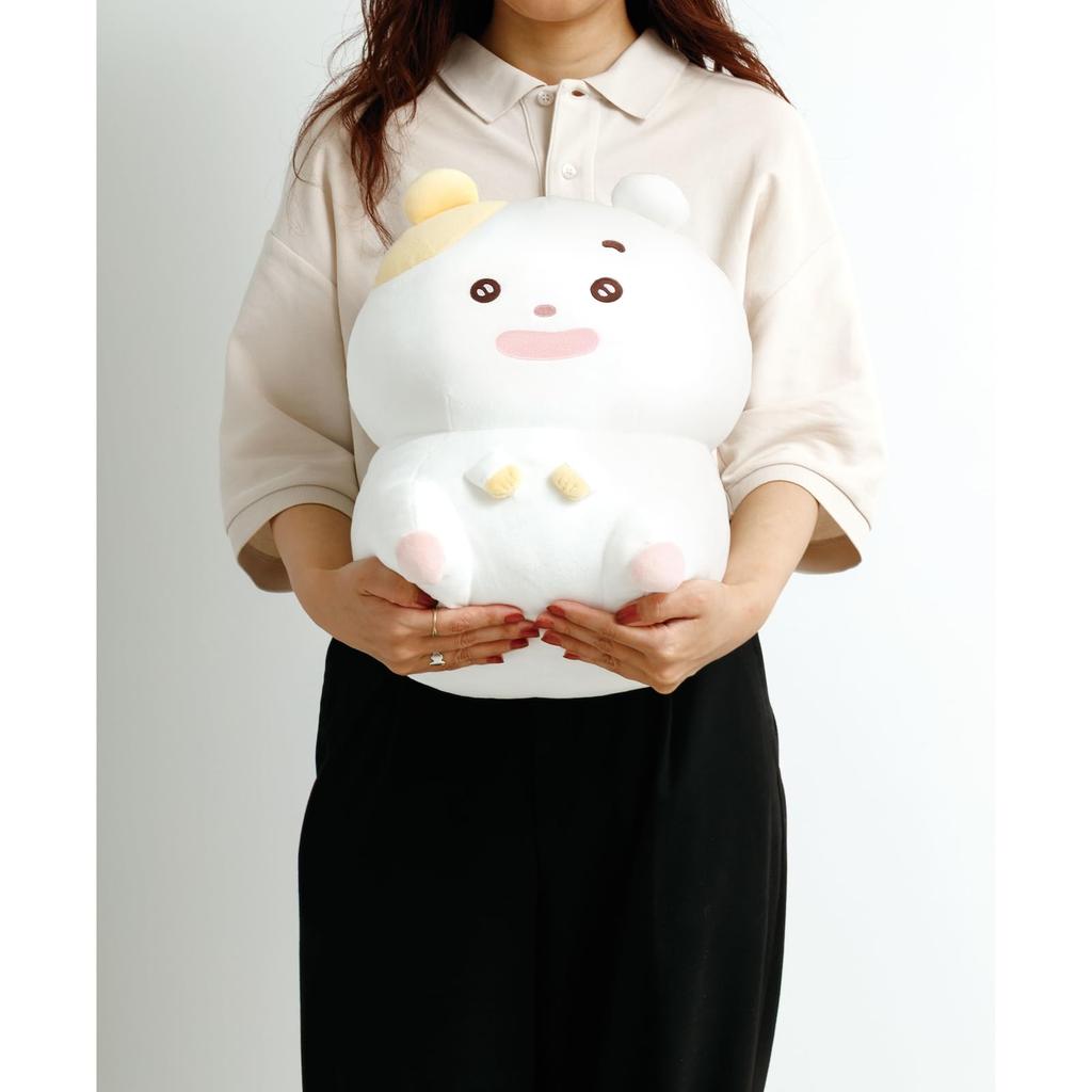 Hamuchima Every Day "Hamuchima Encounters Small Happiness." Plush Toy (M) MV49601 H340 X W280 X D230mm