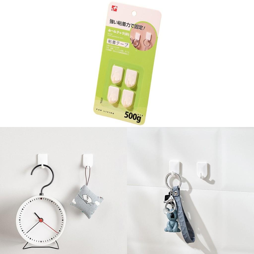 Hooks Adhesive Plastic Heavy Small Rectangle Tool For Home Bathroom Decoration