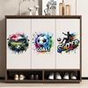 2026 World Cup Stickers: Football Fan Support Decorative Self-Adhesive Window Decals