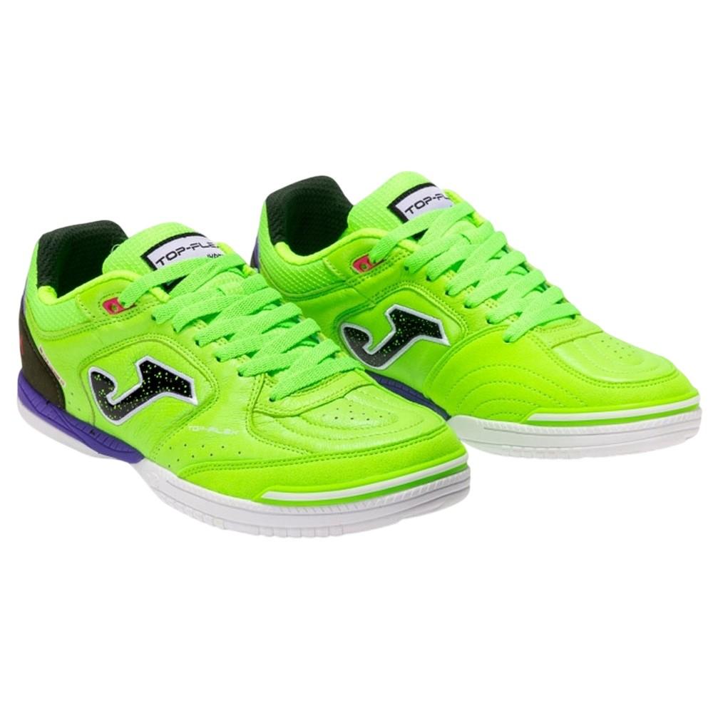 Mens Top Flex Leather Indoor Football Shoes