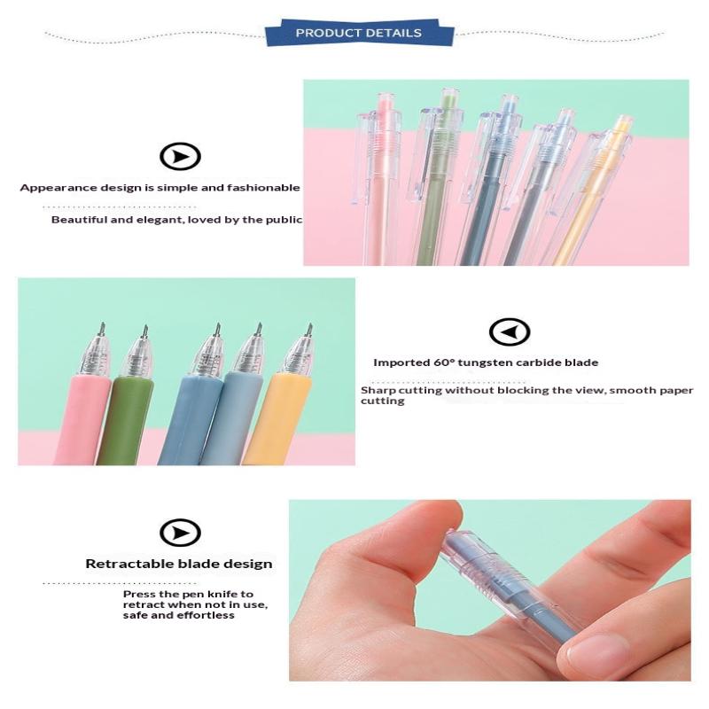 1Set Craft Cutting Paper Pen Cutter Tool Paper Cutting Carving Tools Diy Drawing Scrapbooking Perfectly Accessories