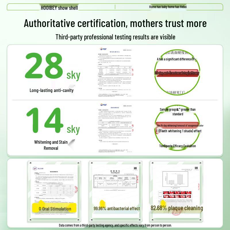 HOOLBEY Kids Olaflur Toothpaste