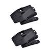 2Pcs Angles Adjustable LED Clip On Eyeglass Lamp 360 Degree Rotatable Black Eyeglass Reading Light LED Light Clip Night Reading