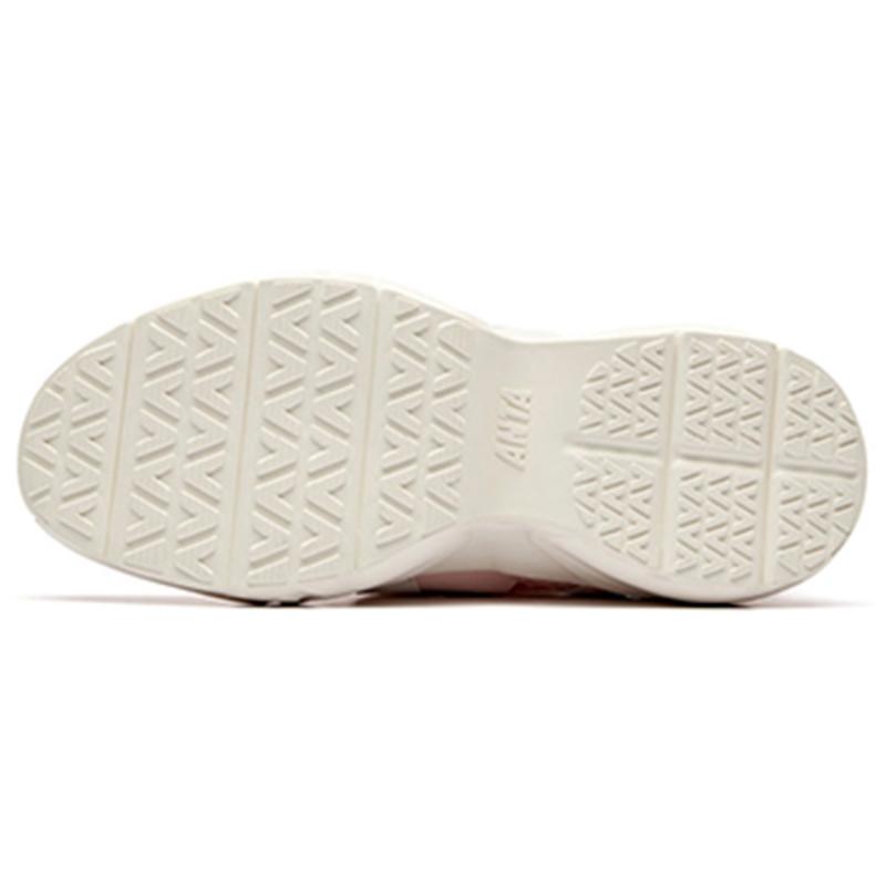 Anta Life Collection Cushioning Anti-Slip And Wear-Resistant Low-Top Casual Shoes Women's Pink Sneakers 92918860-2