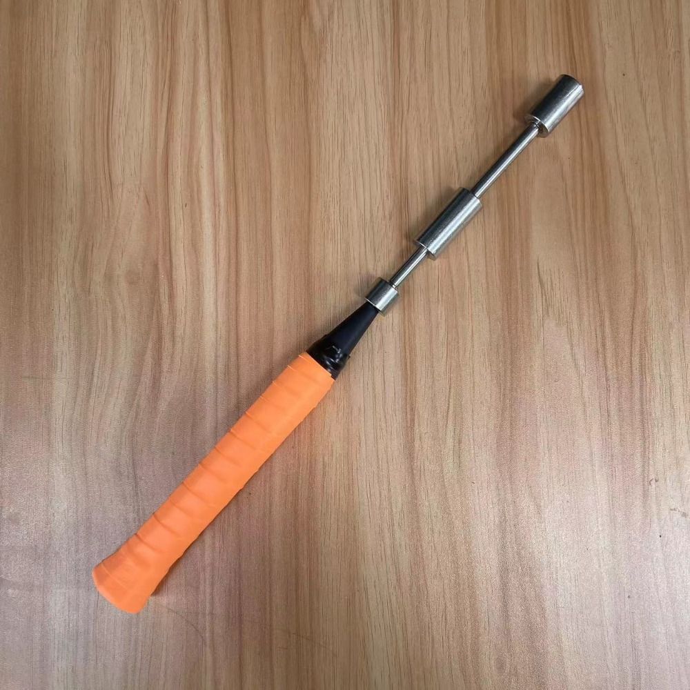 Adjustable Weight Badminton Training Stick Stainless Steel Training Tool Badminton  Sport Equipment