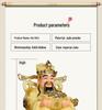2025 Wen Cai Shen Statue: Copper-Colored for Inviting Wealth, Ideal for Home or Living Room Worship.