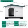 All-Season Waterproof Outdoor Dog House for Small To Large Dogs