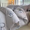 Cotton Brushed Twin Duvet Cover & Pillowcase Set for Dorms