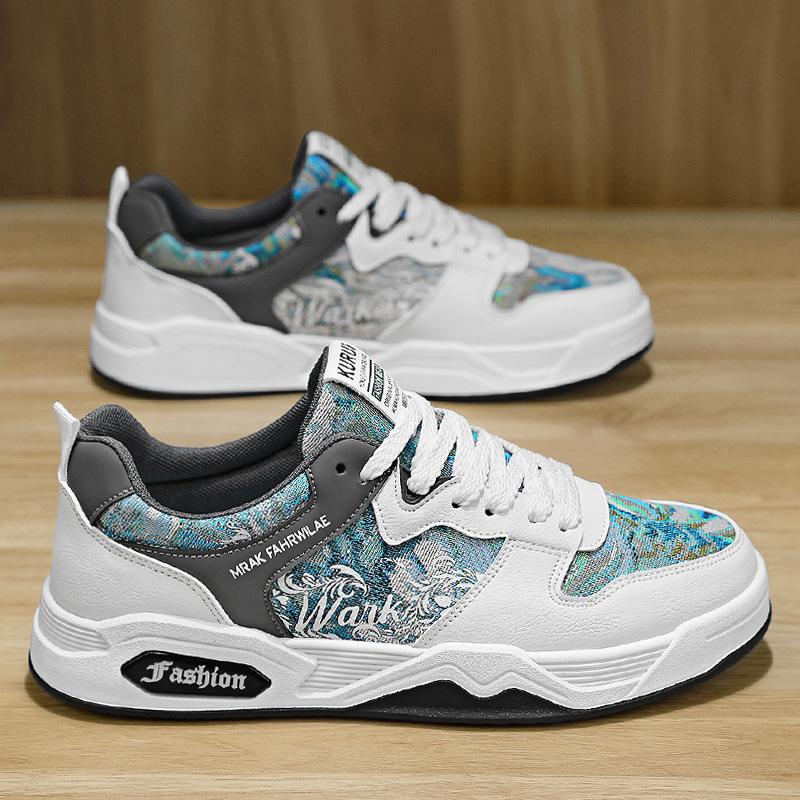 Men'S Shoes Breathable Trend Sports And Leisure Board Shoes Light Soft Sole Driving Dual-Purpose Trendy Shoes