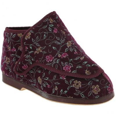 Rhona Ladies Extra Wide Fit Slipper / Womens Slippers