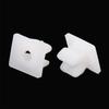 uxcell Plastic Rivet White Bumper Fender Fastener Clip Compatible with