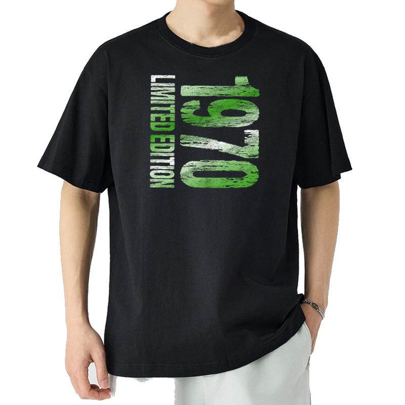 Limited Edition 1970 55th Birthday Born 1970 TShirt Couple Print on DeUnisexd Unisex Summer Streetwear Tops Camisas