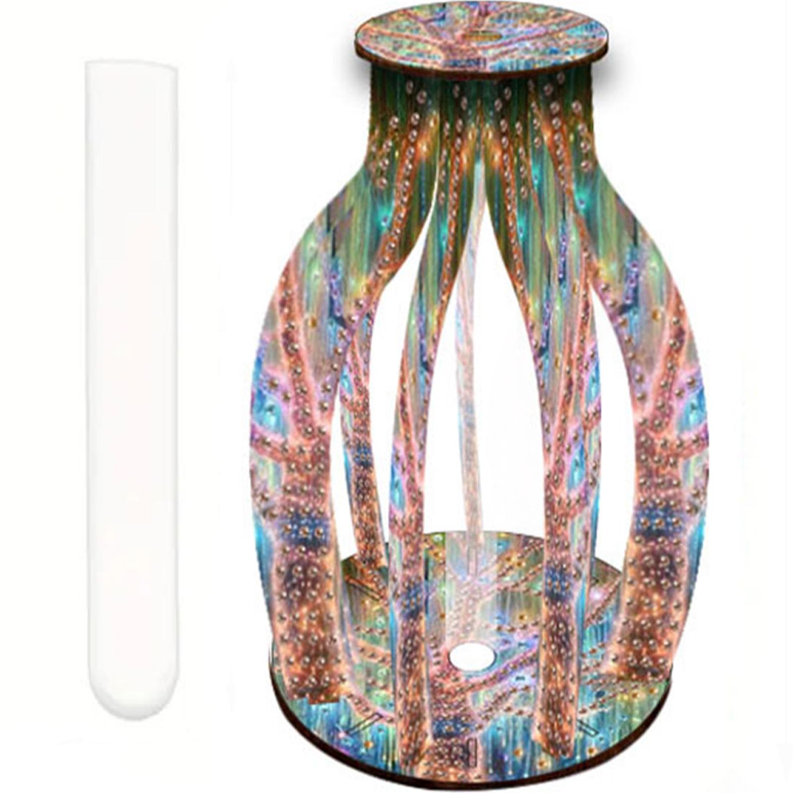 

Diamond Painting Flower Vase 5D DIY Diamond Painting Desk Ornament Flower Vase for Home Office Decor