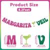 Margarita Veil Banner - Margaritaveil Bachelorette Party Decorations Margs and Matrimony Bachelorette Decorations Margarita Decorations