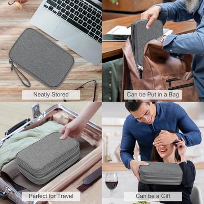 Electronic Organizer, Large Travel Cable Organizer Bag Pouch Carry Case Portable Waterproof Double Layers All-in-One Storage Bag