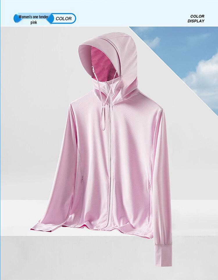 Herre UPF50 Pustende Solbeskyttelse Fiske- og Sykkelhatt med Ansiktsdeksel