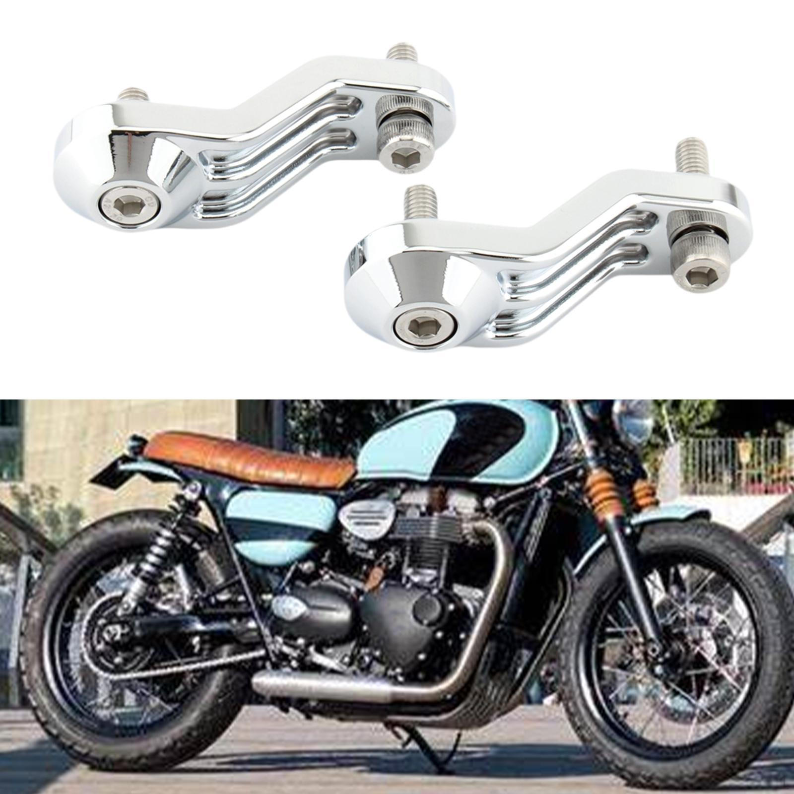 

Кронштейн держателя заднего указателя поворота для Triumph Bonneville T120 Silvery