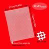 DIY Round Corner Plastic Mesh Sheet for Bag Accessories (2.5mm/4mm Holes)