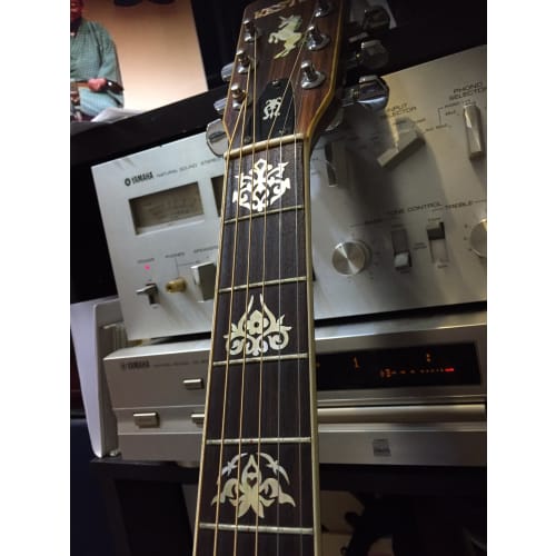 Jockomo Deluxe Vine (White Pearl) Guitar Inlay Sticker