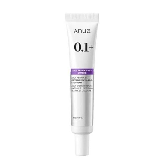 ANUA Retinol 0.1 Caffeine Eye Cream 30g Moisture Hydration Collagen Skincare