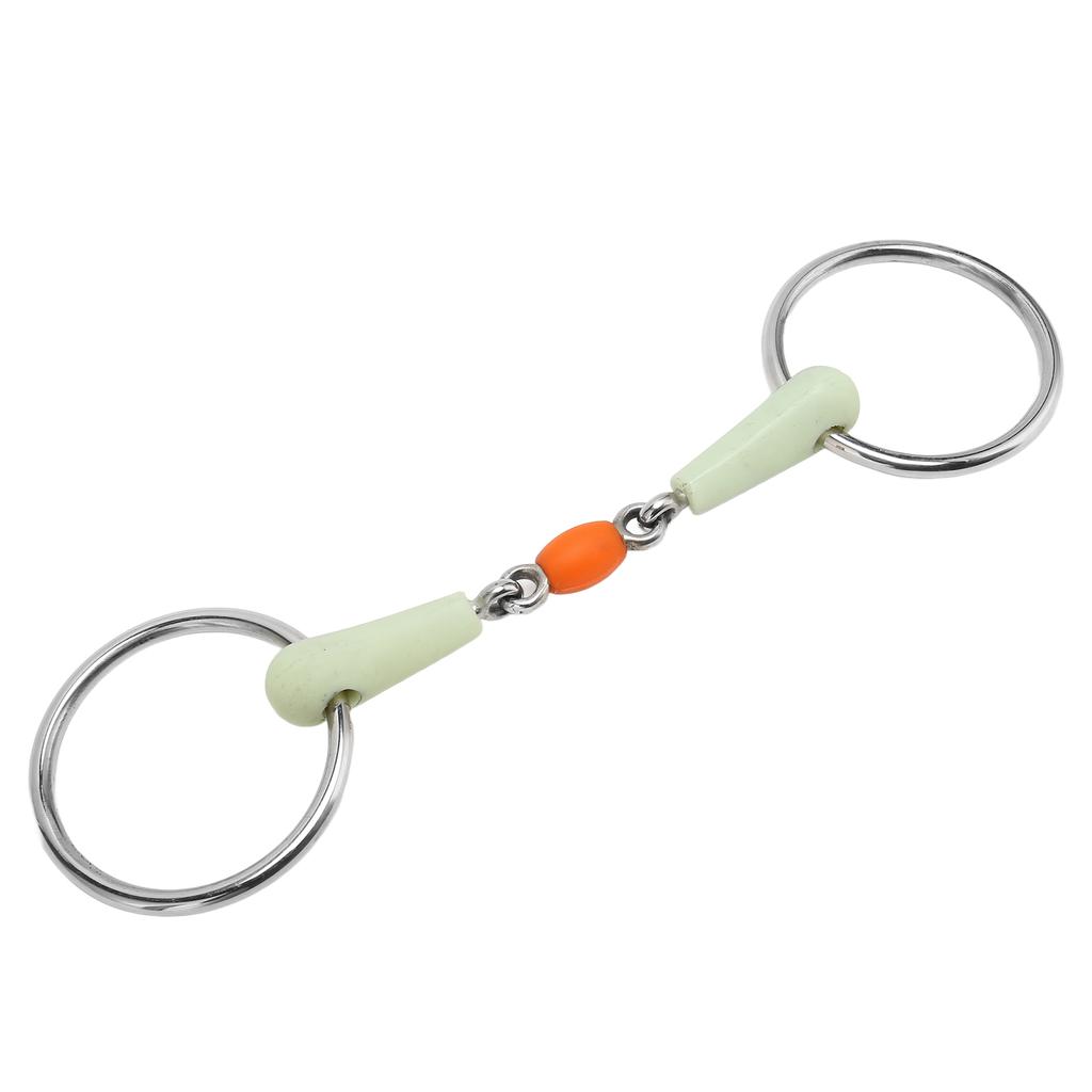 Pferdemaulgebiss Apfelgeschmack Professionelles Pferdetrense-Gebiss aus Edelstahl für das Training im Reitsport