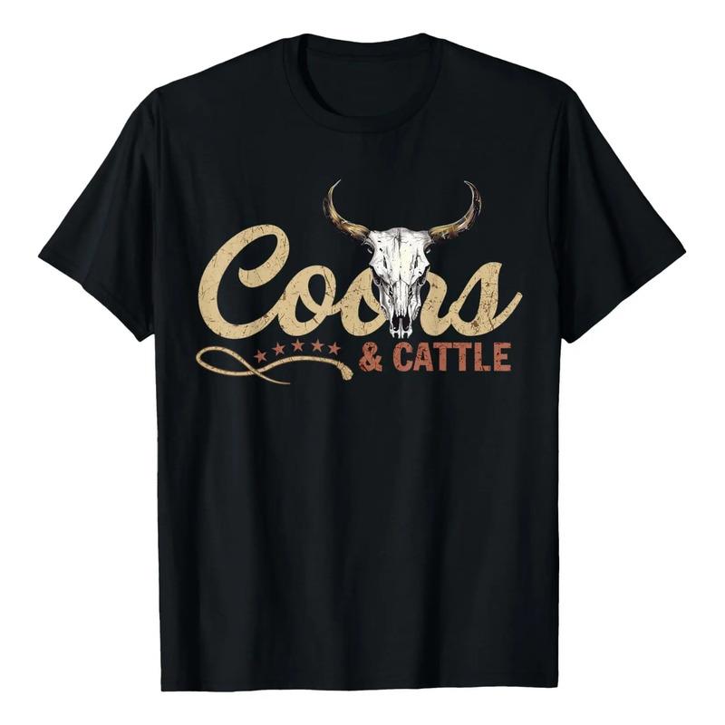 Camiseta Rodeo Western Cowboy Howdy Lover De Coor And Cattle S разноцветный