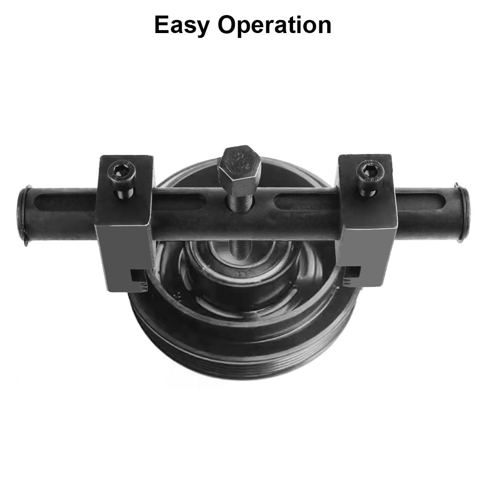 Car Parts Modification Repair Tools Ribbed Drive Pulley Adjustable Steering Wheel Disassembly Universal Crankshaft Remover