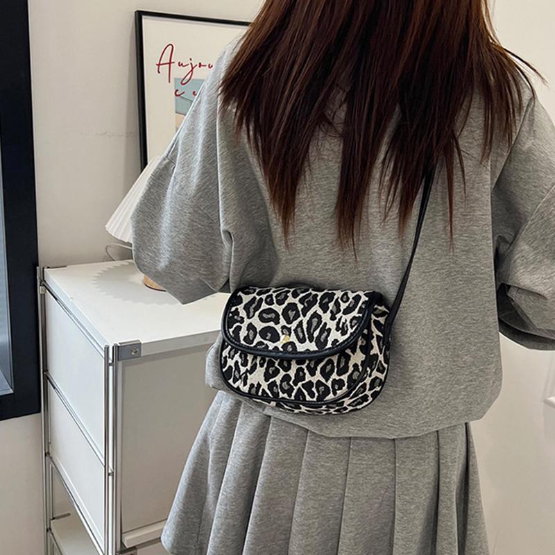 Retro Flowers Pattern Bags Simple Style Designer Women Shoulder & Crossbody Bags Small High Quality Handbags Purses