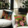 Cute M-monchhichis-s Maple Design Cushion Cover Happy Autumn Harvest decor Holiday Decorati Pillow Cover