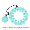 Weighted Fit Exercise Circle Infinity Fitness Hoop With Detachable Knots For Adults Children Weight Loss And Exercise