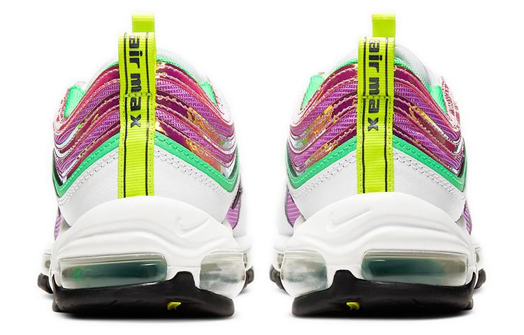 Nike Air Max 97 Weiß Elektrogrün Fuchsia Glow Damen CW5591-100