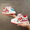 2025 KT Cat Cartoon Board Shoes: Autumn Winter Velvet Sports Fashion for Kids