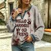 Women's Casual Long Sleeve Top for Everyday Fashion