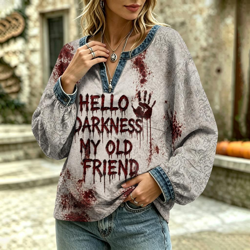 Women's Casual Long Sleeve Top for Everyday Fashion