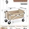 Outdoor Folding Camping Utility Wagon