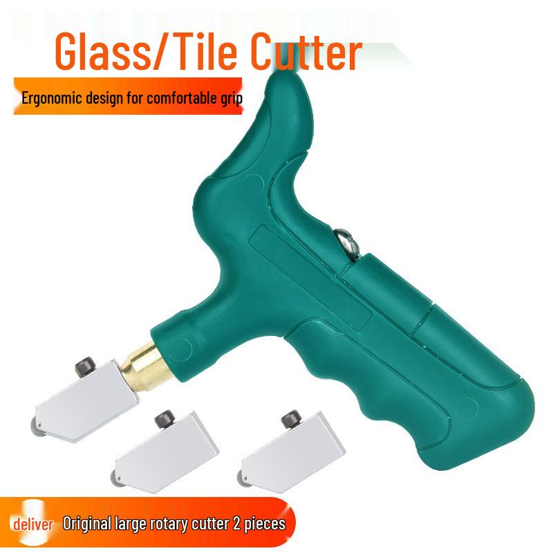 Diamond Glass & Tile Cutter: Handheld Cutting Tool for Thick Glass