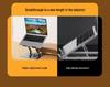 Universal Portable Laptop Stand - Carbon Steel, Non-Slip Silicone, Folding Aluminum Alloy Design